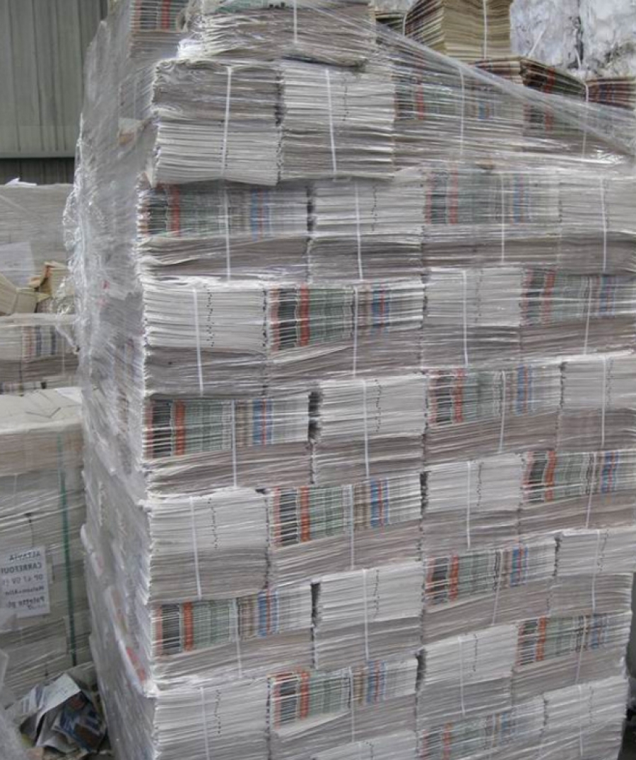 Products scrap recycling from Traders old paper